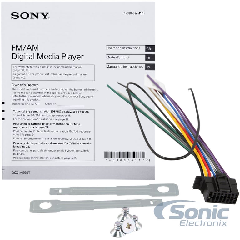 Sony Bluetooth Digital Media Receiver with Thumb Controls for 1998 - 2013 Harley Davidson FL Models with Fairing Image 6