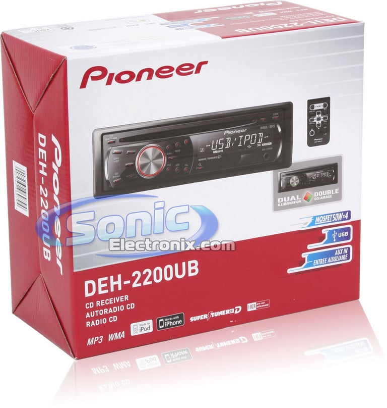Pioneer DEH-2200UB Image 9