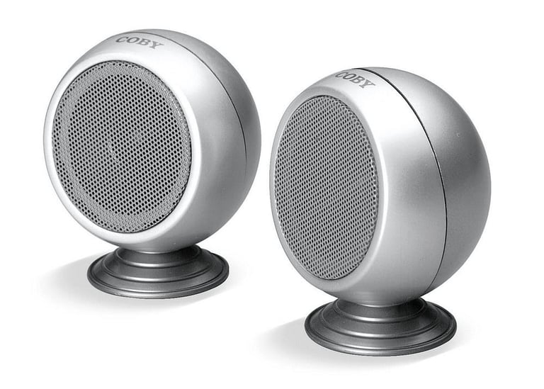 Coby CSP14BLK (CS-P14) Personal Mini Portable Speaker Image 1