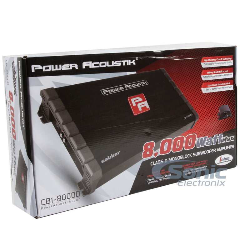 Power Acoustik CB1-8000D Image 10