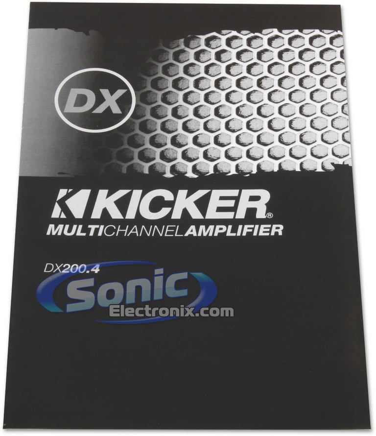 Kicker DX200.4 (08DX200.4) Image 5