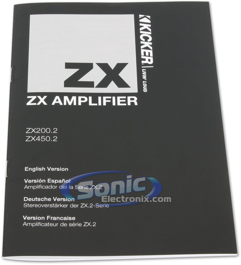 Kicker ZX200.2 (10ZX200.2) Image 7