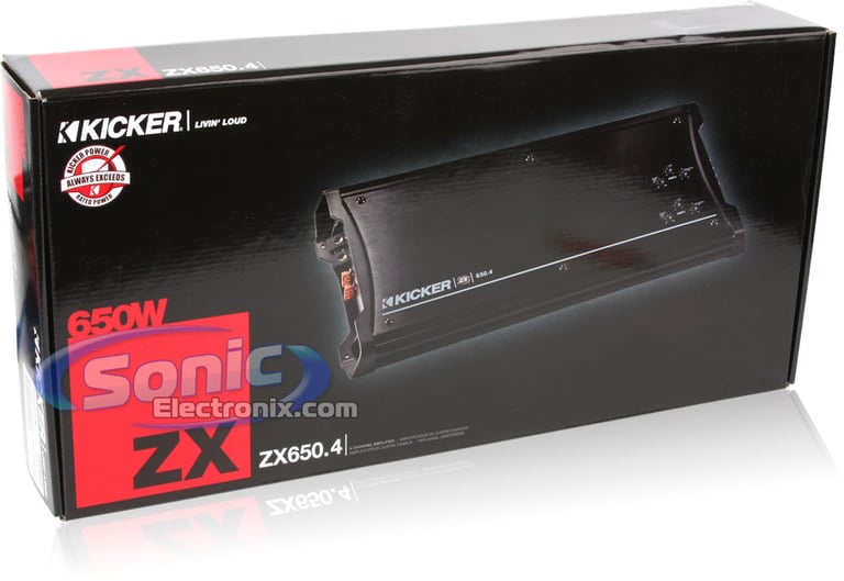 Kicker ZX650.4 (10ZX650.4) Image 8