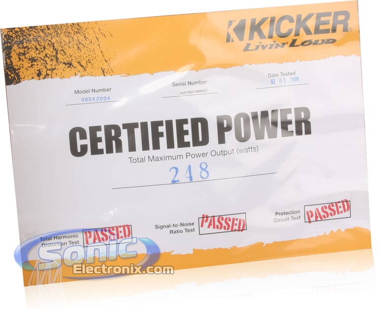Kicker DX200.4 (08DX200.4) Image 6