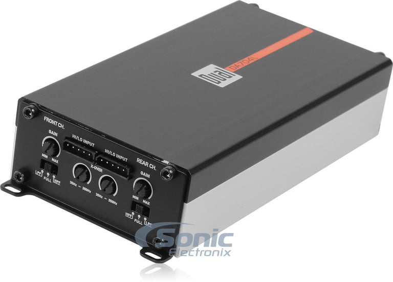 Dual DA704L + FREE Amplifier Wiring Kit Image 3