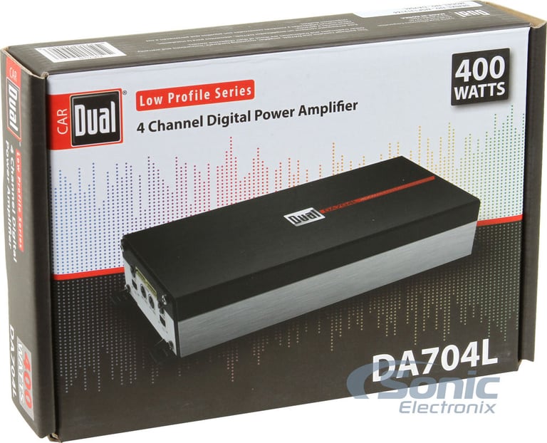 Dual DA704L + FREE Amplifier Wiring Kit Image 10