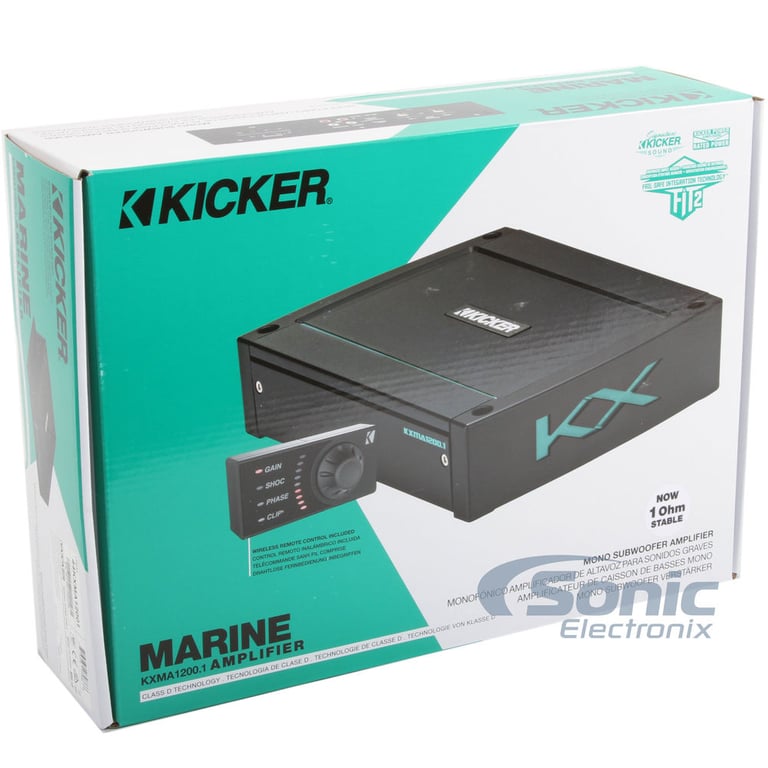 Kicker KXMA1200.1 / 44KXMA12001 (Open Box, Complete) Image 8