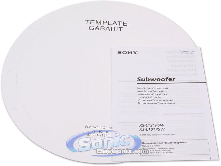 Sony XS-L121P5W Image 5