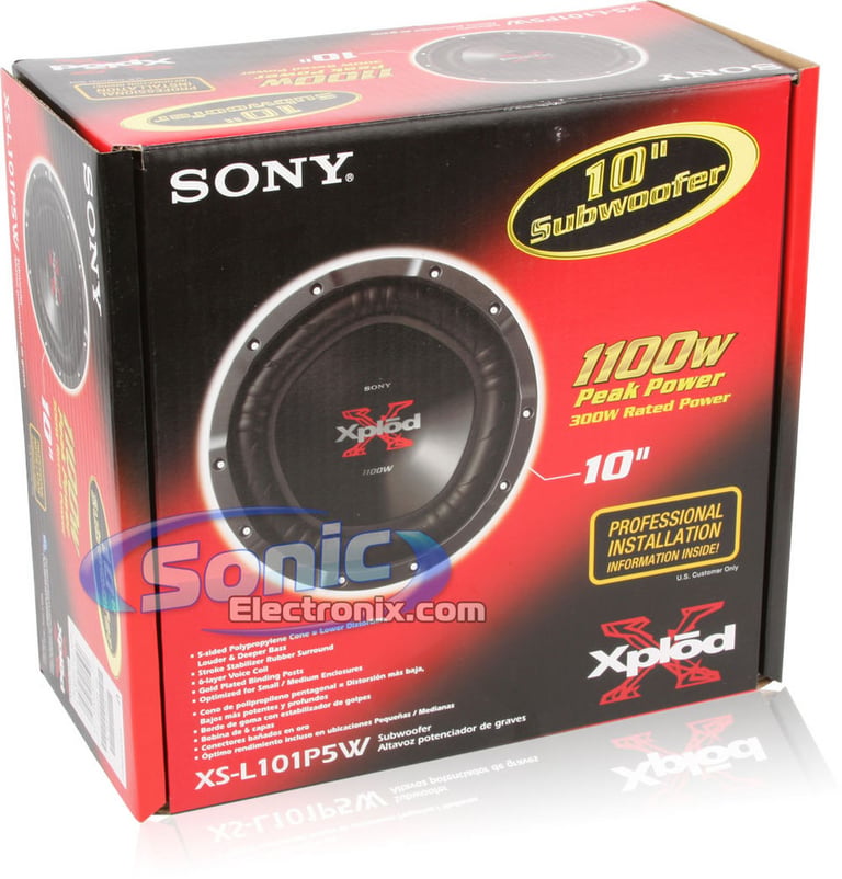 Sony XS-L101P5W (XS-L105P5) Image 5