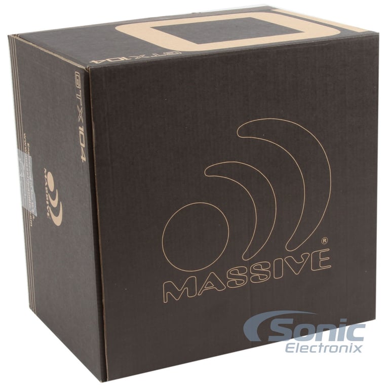 Massive Audio GTX104 (Open Box, Great) Image 14