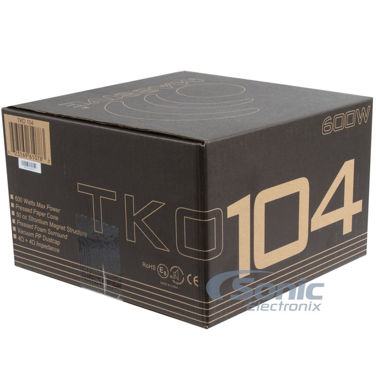 Massive Audio TKO104 (Open Box, Complete) Image 5