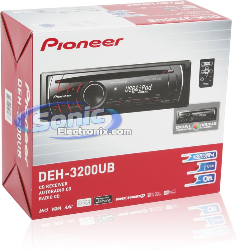 Pioneer DEH-3200UB Image 8
