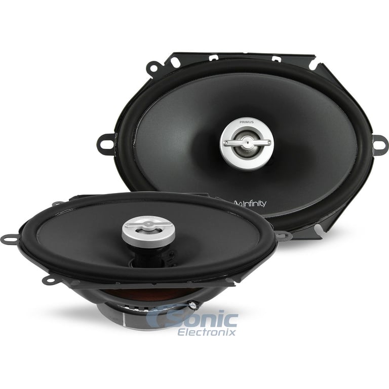 Infinity Primus 2-Way Coaxial Speakers + FREE Sound Dampening Kit (PR8602cf) Image 2