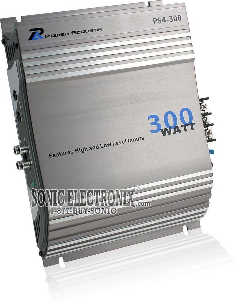 Power Acoustik PS4-300 R/B Image 1