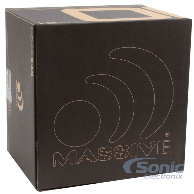 Massive Audio MMA104 (Open Box, Complete) Image 6