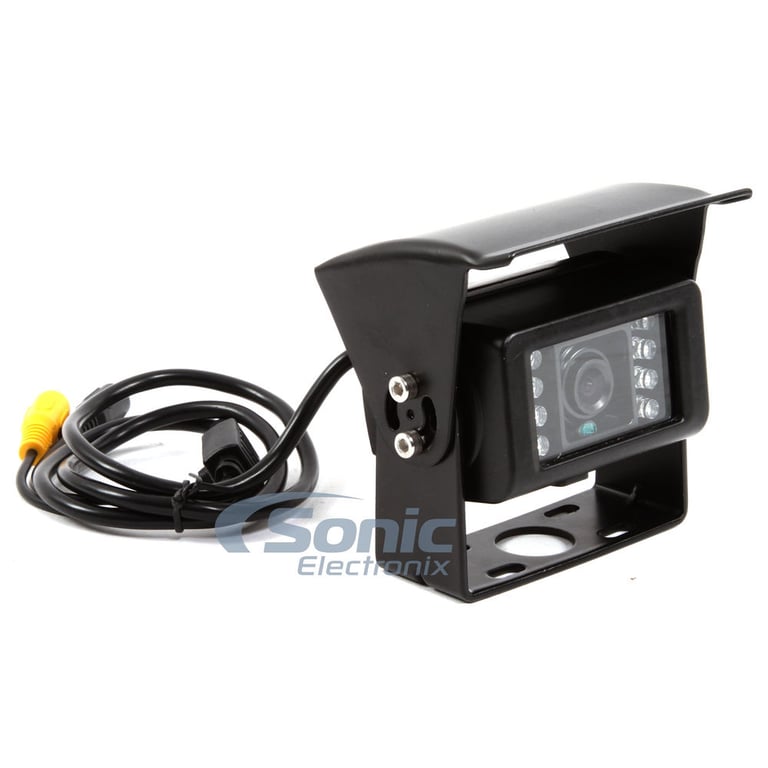 Universal Waterproof Bracket Mount Backup Camera w/ Infrared Lamps Image 2