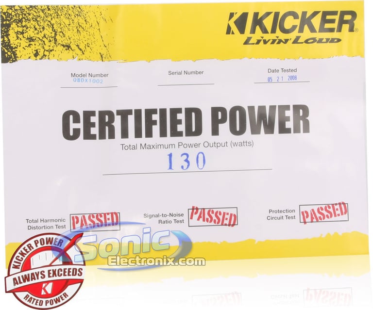 Kicker DX100.2 (08DX100.2) Image 4