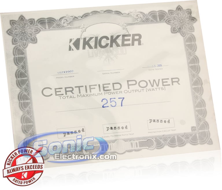 Kicker ZX200.2 (10ZX200.2) Image 5