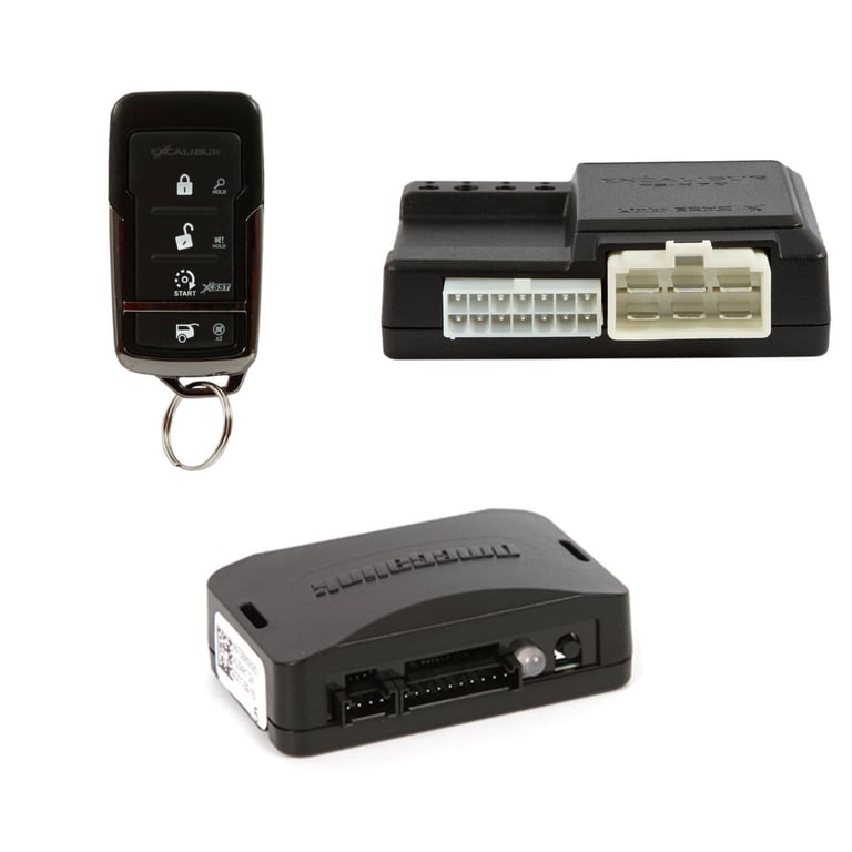 Excalibur RS-375-3D + OL-MDB-ALL Immobilizer Bypass Module Image 1