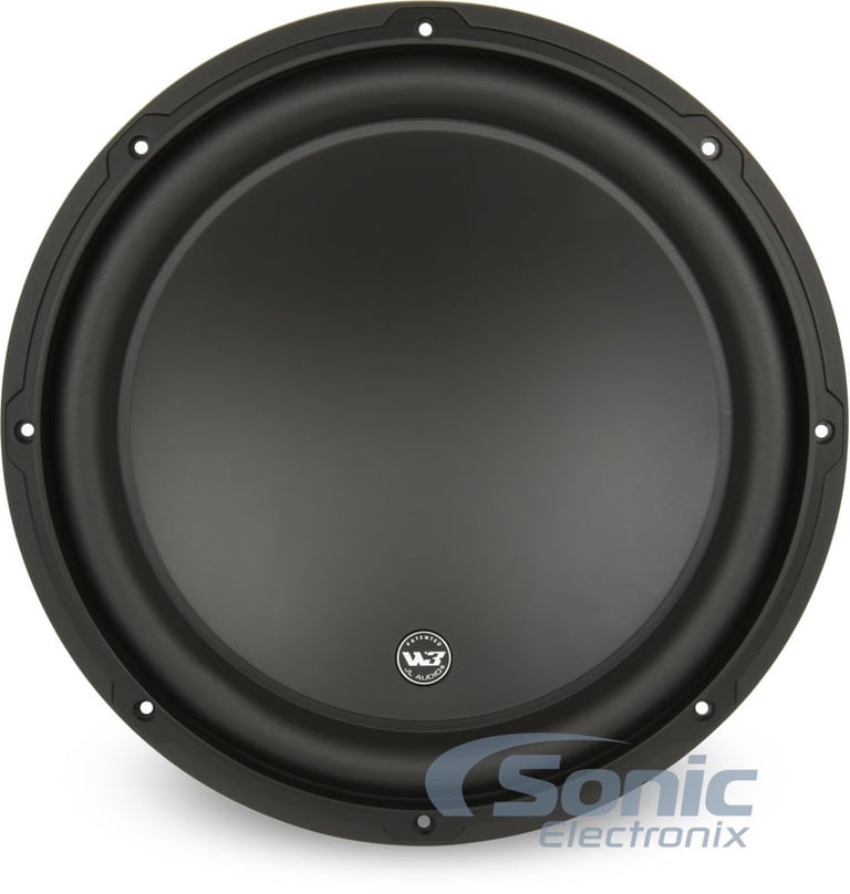 JL Audio 12" W3v3 Series Subwoofer + FREE Ported Enclosure + Wire (12W3v3-4) Image 3