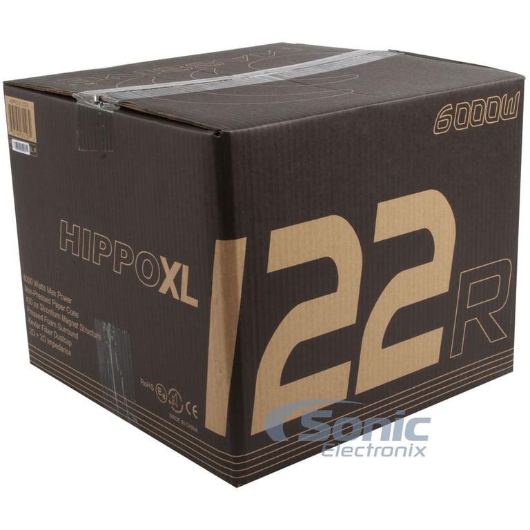 Massive Audio HIPPOXL122R (Open Box, Great) Image 5