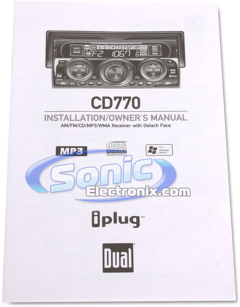 Dual CD770 (Same as XDMR7700) Image 10