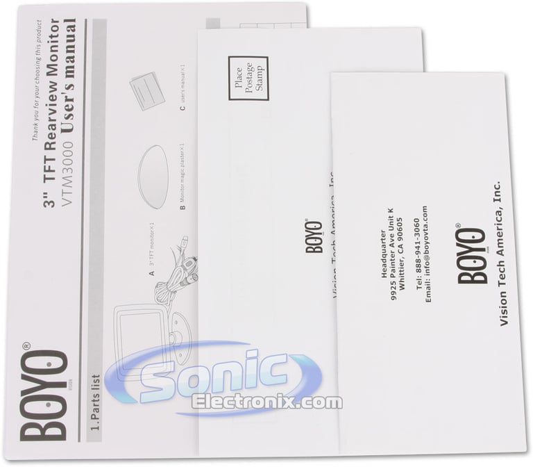 BOYO Vision VTM 3000 + VTK 350 Image 6