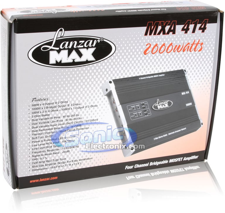 Lanzar MXA414 Factory Refurbished Image 7
