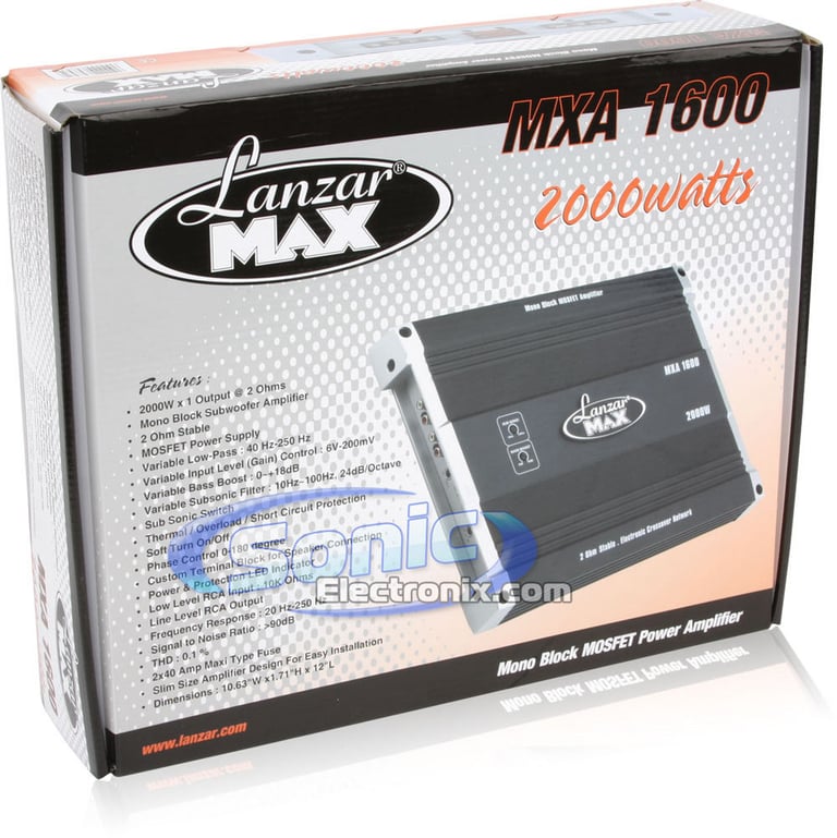 Lanzar MXA1600  Image 7