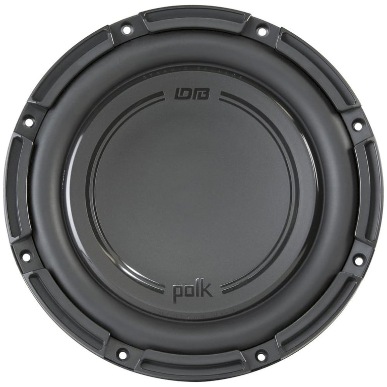(2) Polk Audio DB DB 1042 DVC 10" Subwoofers + ZA2-1000.1D 1000W RMS Amplifier Image 2