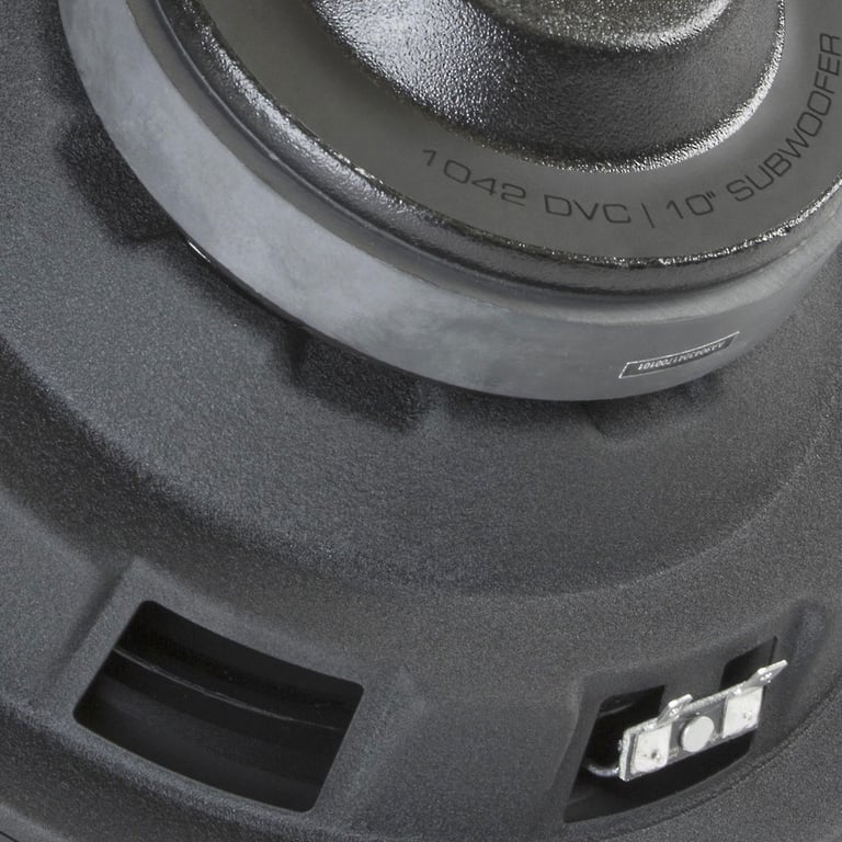 (2) Polk Audio DB DB 1042 DVC 10" Subwoofers + ZA2-1000.1D 1000W RMS Amplifier Image 5