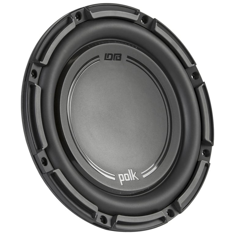 (2) Polk Audio DB DB 1042 DVC 10" Subwoofers + ZA2-1000.1D 1000W RMS Amplifier Image 6