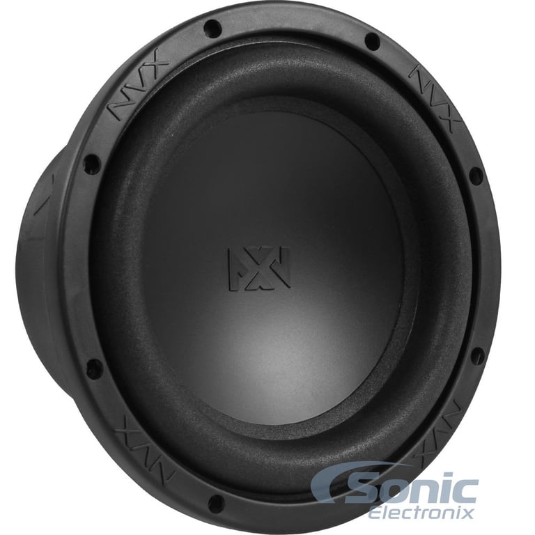 (2) 8" NVX VSW84V2 Subwoofers + ZA2-1000.1D 1000W RMS Amplifier Package Image 2