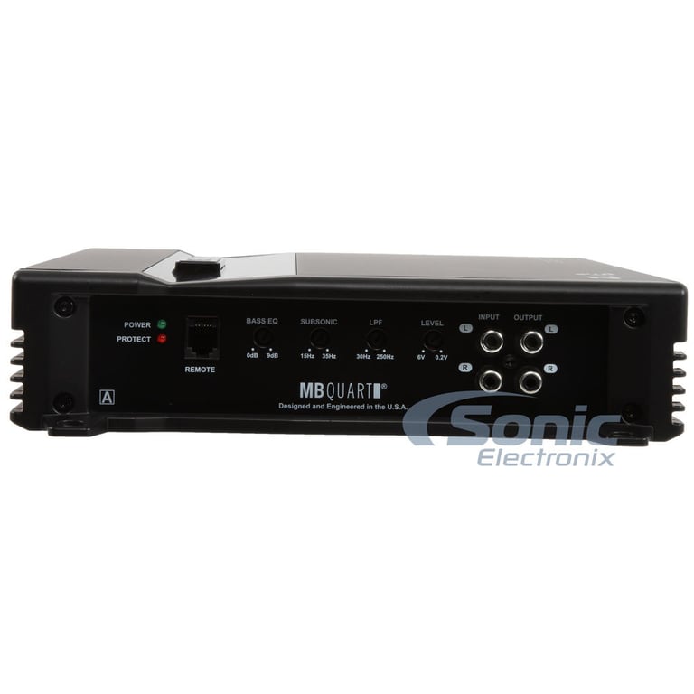 (2) 8" NVX VSW84V2 Subwoofers + ZA2-1000.1D 1000W RMS Amplifier Package Image 11