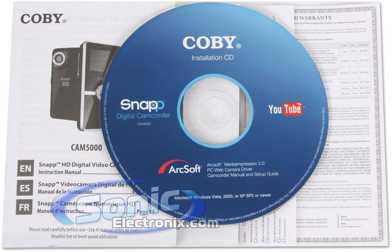 Coby CAM5000 Image 10