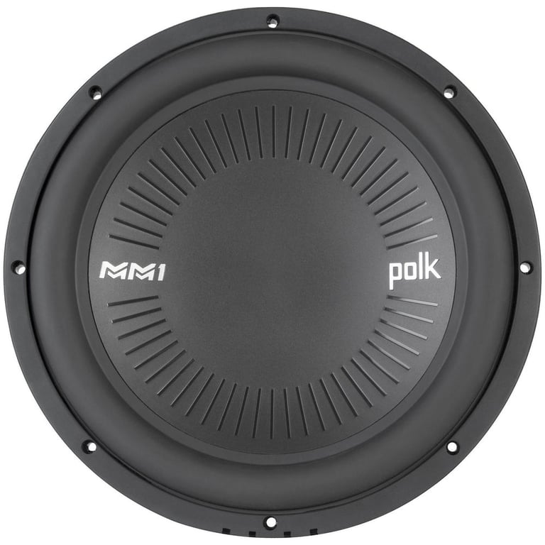 (2) Polk Audio MM 10" MM 1042 DVC + MB Quart  ZA21000.1D 1000W RMS Amplifier Image 2