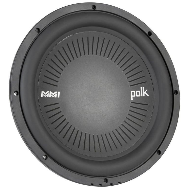 (2) Polk Audio MM 10" MM 1042 DVC + MB Quart  ZA21000.1D 1000W RMS Amplifier Image 6