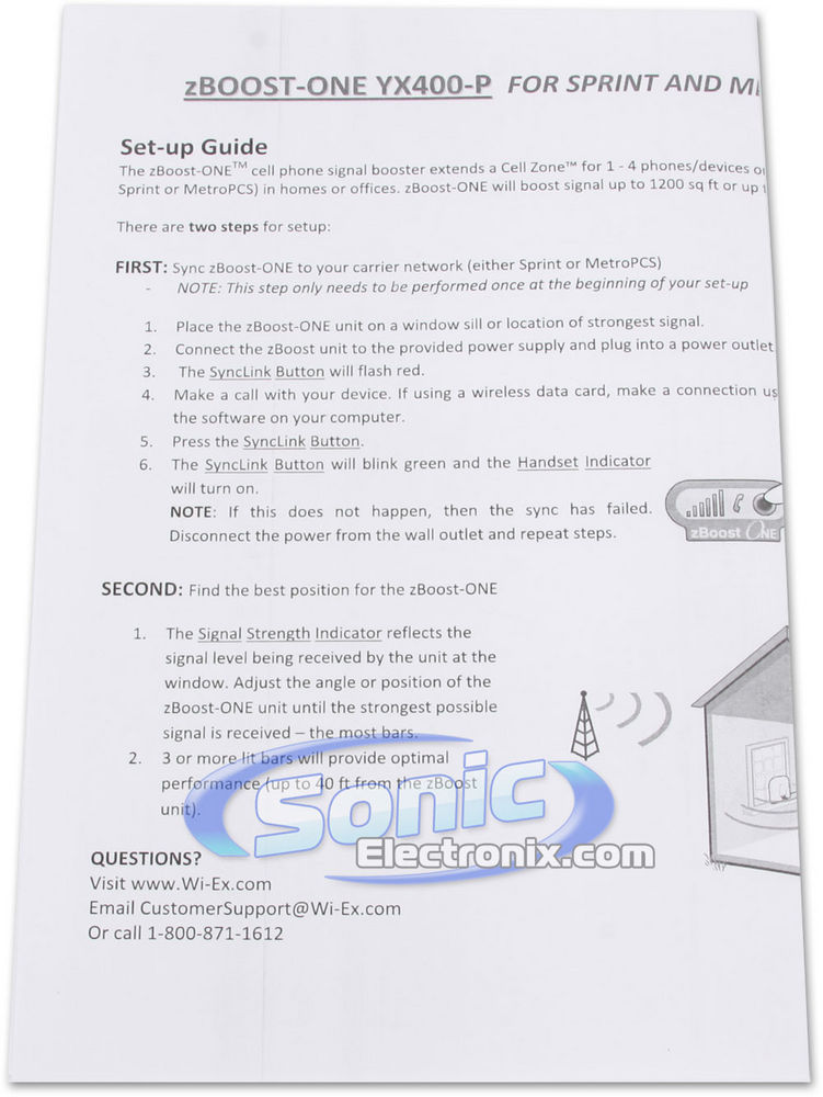 zBoost YX-400 PCS (YX400 PCS) zBoost-ONE Image 5
