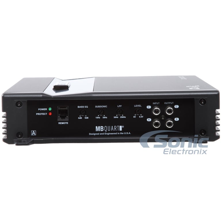 MB Quart ZA2-1000.1D 1000W Amplifier + Free 4 AWG Amp Kit Image 15