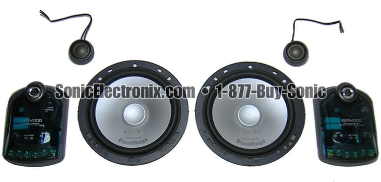 Kenwood eXcelon KFC-Xr61P 6-1/2" Component Image 1