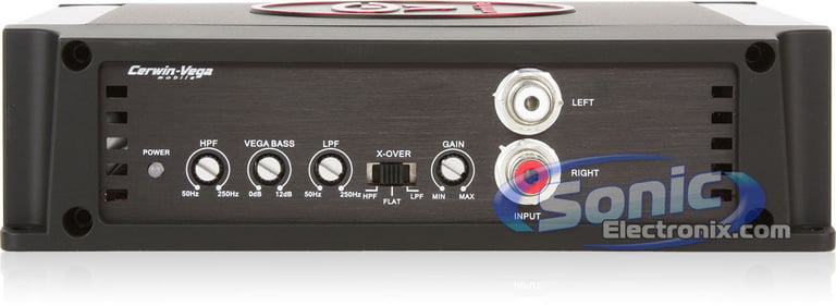 Cerwin-Vega SX220.2 (Stealth 220.2) 220W RMS, 2-Channel Stealth Series Amplifier Image 2