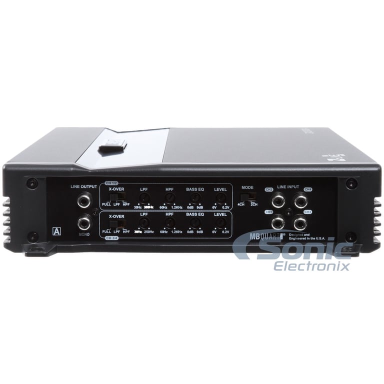 MB Quart ZA2-1000.4 w/ Universal Bluetooth Controller Knob Image 11