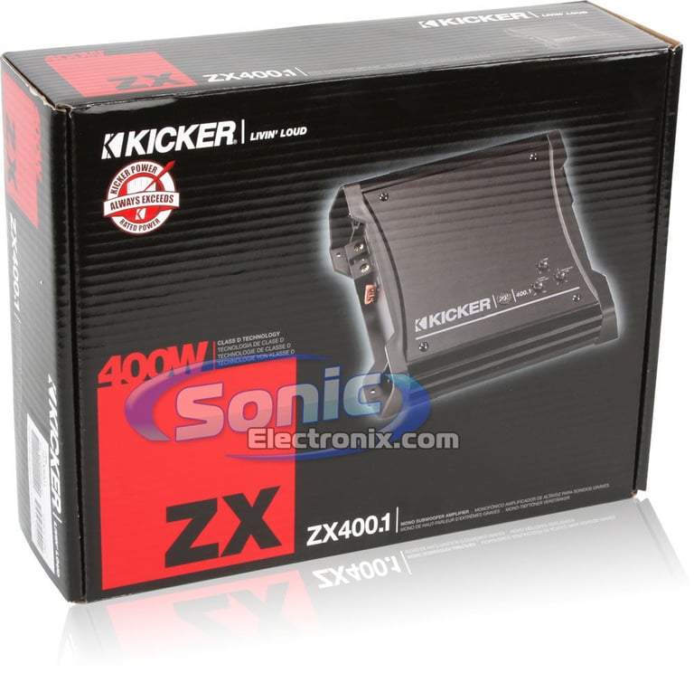 Kicker ZX400.1 (10ZX400.1) Image 8