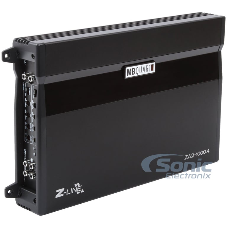 MB Quart ZA2-1000.4 w/ Complete 4-Channel 100% OFC Amp Kit Image 3