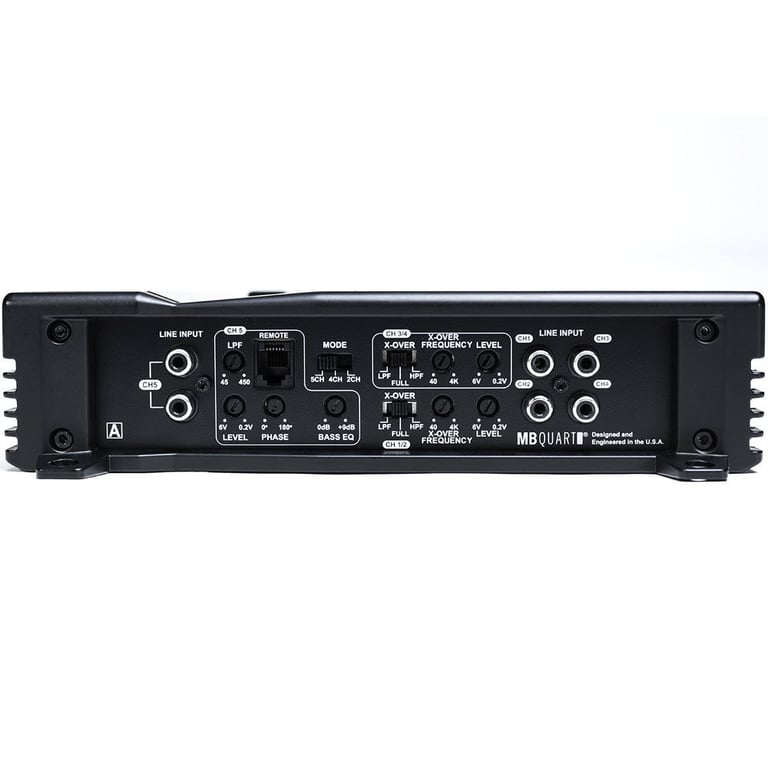 MB Quart ZA2-1500.5 w/ Complete 5-Channel Amp Kit Image 9