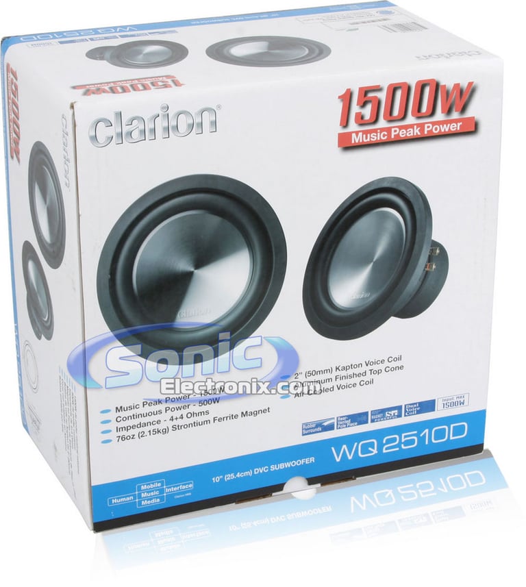 Clarion WQ2510D Image 5