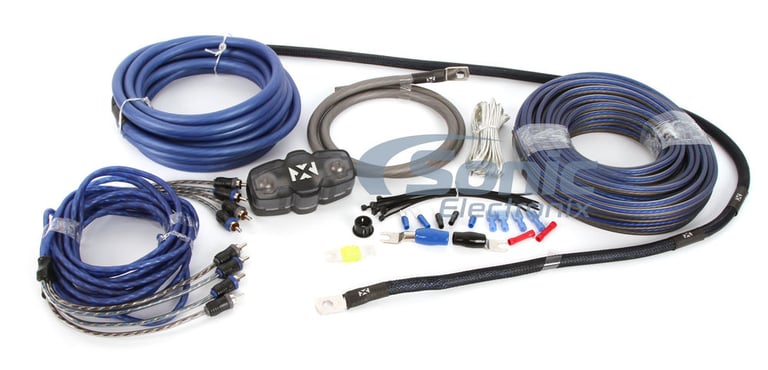 MB Quart ZA2-1000.4 w/ Complete 4-Channel 100% OFC Amp Kit Image 24