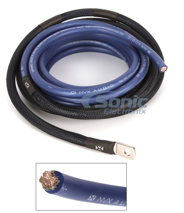 MB Quart ZA2-1000.4 w/ Complete 4-Channel 100% OFC Amp Kit Image 26