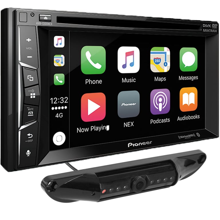 Pioneer AVH-1300NEX Apple CarPlay Car Stereo, Backup Camera Bundle Image 1