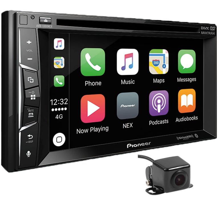 Pioneer AVH-1300NEX Apple CarPlay Car Stereo, Backup Camera Bundle Image 1